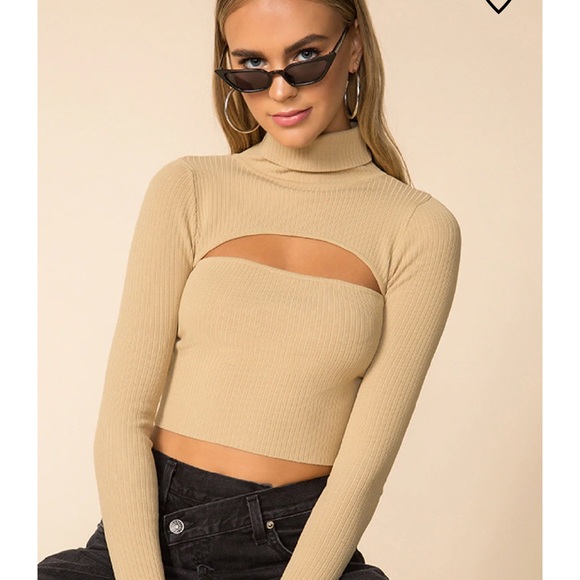 superdown Tops - Superdown tasha cut out sweater